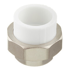 Муфта полипропиленовая Valfex разъемная (американка) 32 мм х 1 ВР(г) (10155025П) - фото 3