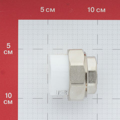 Муфта полипропиленовая Valfex разъемная (американка) 32 мм х 1 ВР(г) (10155025П) - фото 2