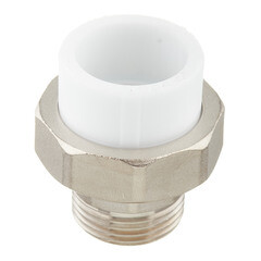 Муфта полипропиленовая Valfex разъемная (американка) 32 мм х 1 НР(ш) (10156025П) - фото 3