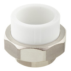 Муфта полипропиленовая Valfex разъемная (американка) 40 мм х 1 1/4 ВР(г) (10155032П) - фото 2