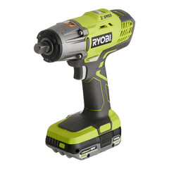 Гайковерт ударный аккумуляторный Ryobi One+ R18IW3-120S 18 В 2 Ач Li-Ion 1 АКБ и ЗУ (15706642)
