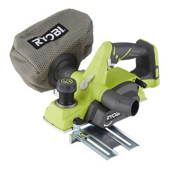 Рубанок аккумуляторный Ryobi One+ R18PL-0 82 мм без АКБ и ЗУ (15642368)