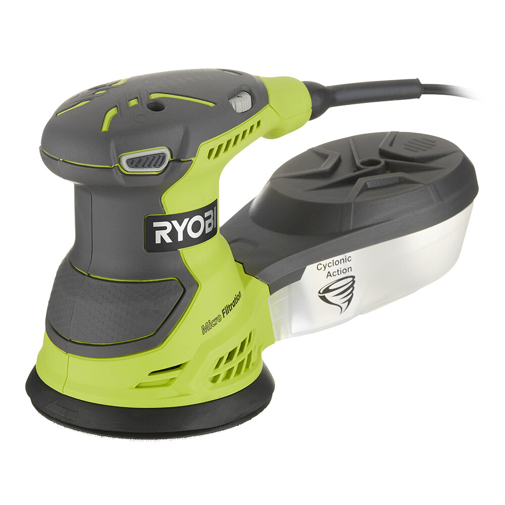 Изображение товара Эксцентриковая шлифмашина Ryobi ROS300 300Вт диаметр 125мм серий ROS Изображение товара Эксцентриковая шлифмашина Ryobi ROS300 300Вт диаметр 125мм серий ROS