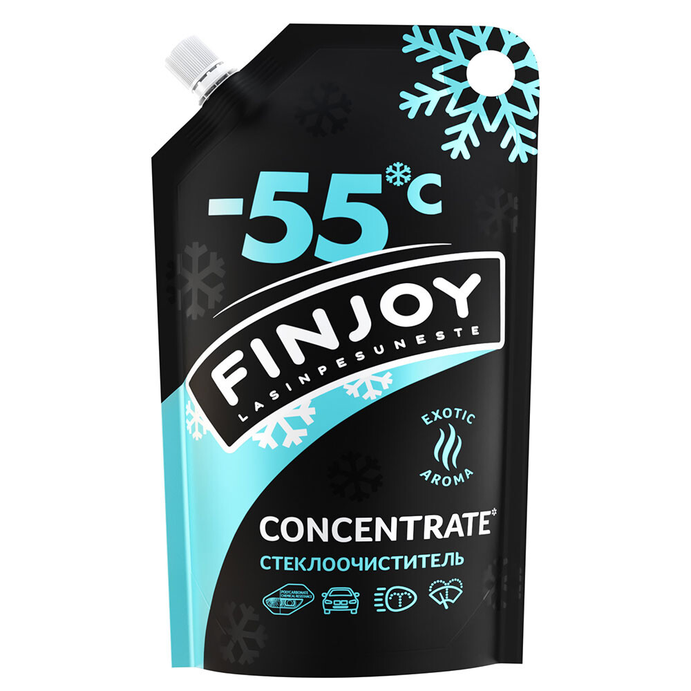 Изображение товара Стеклоомыватель Fin Joy Exotic зимний -55 °С концентрат 1 л