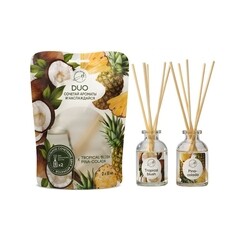 Аромадиффузор с палочками Aroma Harmony Duo Tropical Blush + Pina-colada 30+30 мл
