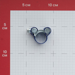 Хомут силовой Hard-Fix 17-19 мм оцинкованная сталь с полимерным покрытием одноболтовый - фото 2