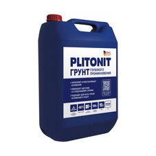 Грунт Plitonit глубокого проникновения 10 л