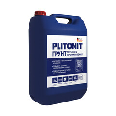 Грунт Plitonit глубокого проникновения 10 л
