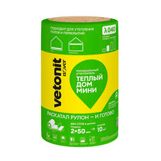 Утеплитель Vetonit Теплый Дом Твин 50х610х8200 мм 10 кв.м