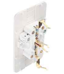 Розетка Systeme Electric Blanca накладная антрацит со шторками (BLNRA011216) - фото 5