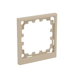 Рамка DKC Kant одноместная ванильный марципан (7015902DIY)