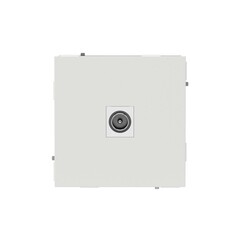 Розетка телевизионная DKC Kant встраиваемая белый песок (7010503DIY)