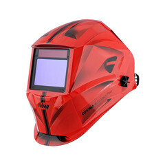 Маска сварщика Fubag Optima 4-13 Visor Red/IR 4-13R M 4-13 DIN хамелеон 100х65 мм (38437) - фото 1