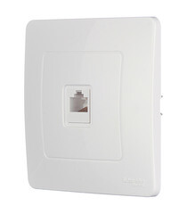 Розетка компьютерная Systeme Electric Blanca встраиваемая белая RJ45 (BLNIS045001) - фото 4