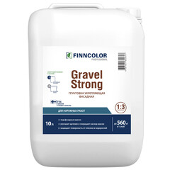 Грунт Finncolor Gravel Strong фасадный 10 л концентрат 1:3