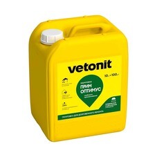 Грунт Vetonit Прим Оптимус глубокого проникновения 10 л