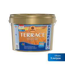 Масло Eskaro Terrace Aqua для террас бесцветное 9 л