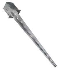 Изображение товара Опора столба забивная оцинкованная 90х900 мм