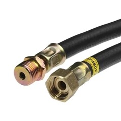 Шланг для газа резиновый Русло Гигант 1/2 ВР(г) х 1/2 НР(ш) 200 см черный