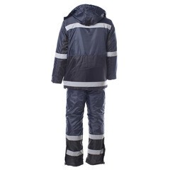Костюм рабочий мужской утепленный Спрут Метео 56-58 рост 182-188 см темно-синий/черный - фото 3
