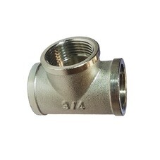 Тройник Tiemme 3/4 ВР (г) х 3/4 ВР (г) х 3/4 ВР (г) латунный (1500096)