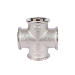 Крестовина Tiemme 3/4 ВР (г) х 3/4 ВР (г) х 3/4 ВР (г) х 3/4 ВР (г) латунная (1500304)