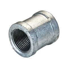 Муфта Fittex Plus 1/2 ВР(г) х 1/2 ВР(г) чугунная оцинкованная (127-3545)