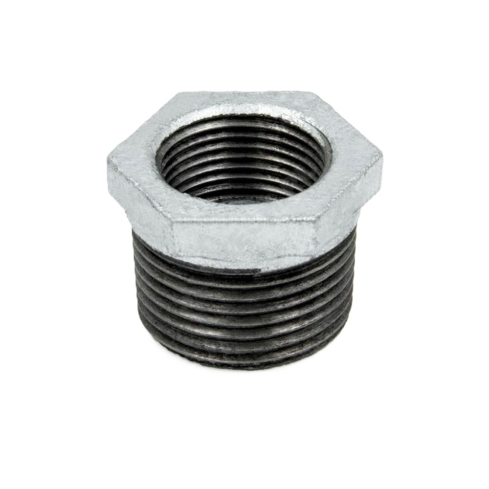 фото Футорка fittex plus 1 1/4 нр(ш) х 1/2 вр(г) чугунная оцинкованная (127-3683)