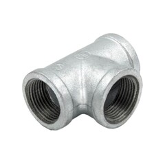 Тройник Fittex Plus 1 ВР(г) х 1 ВР(г) х 1 ВР(г) чугунный оцинкованный (127-3570)