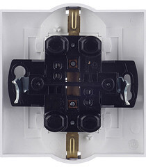 Розетка Simon 15 встраиваемая алюминий (1590459-033) - фото 4