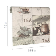 Обои вспененный винил на бумажной основе Elysium Мелисса 904802 (0,53х10,05 м) - фото 3