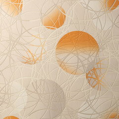 Обои вспененный винил на бумажной основе Elysium Круги 93512 (0,53х10,05 м) - фото 5