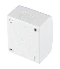 Выключатель Simon 15 Aqua одноклавишный накладной белый (1594101-030) - фото 3