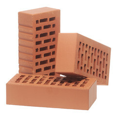 Кирпич облицовочный пустотелый красный М175 250х120х65 мм 1NF ЛСР (РКЗ) - фото 1