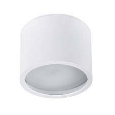 Светильник накладной Arte Lamp Intercrus GX53 15 Вт 1 кв.м белый IP44 (A5543PL-1WH)