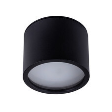 Светильник накладной Arte Lamp Intercrus GX53 15 Вт 1 кв.м черный IP44 (A5543PL-1BK)