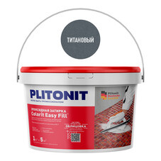 Затирка эпоксидная Plitonit Colorit EasyFill титановая 1 кг