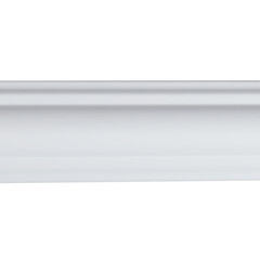Молдинг из экополимера ударопрочный 40х20х2000 мм Плинтэкс ART M2 40/20 белый - фото 3