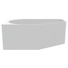 Ванна акриловая Abber 160х90 см левая с ножками (AB9505 L)