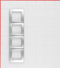 Рамка Simon 15 четырехместная алюминий (1500640-033) - фото 3