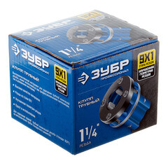 Клупп трубный резьбонарезной Зубр Профессионал BSPT R 1 1/4 (28271-5/4_z02) - фото 2