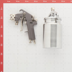 Краскопульт пневматический Fubag Basic S1000/1.8 HP 1/4 1 л (110105) - фото 2
