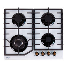 Варочная панель газовая Lauf PG-620WH classic 4 конфорки белая