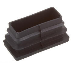 Заглушка пластиковая для профильной трубы 50х25 мм (10 шт.) - фото 3