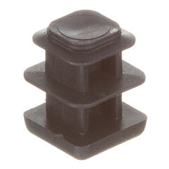 Заглушка пластиковая для профильной трубы 15х15 мм (10 шт.) - фото 3