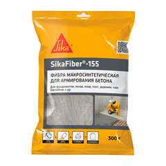 Фиброволокно армирующее для бетона полипропиленовое Sika Fiber-155 3 кг