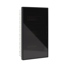 Щит распределительный встраиваемый DKC Frame ЩРВ-П пластиковый IP40 529х312х100 мм 36 модулей черная дверь (F36B1BDDIY)