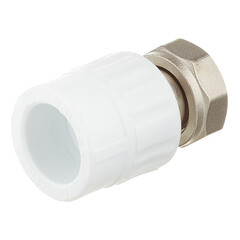 Муфта полипропиленовая Valfex с накидной гайкой 25 мм х 3/4 ВР(г) (10139025П) - фото 4