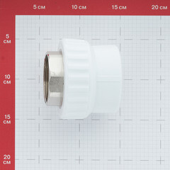 Муфта полипропиленовая Valfex 63 мм х 2 ВР(г) под ключ (10134063П) - фото 2