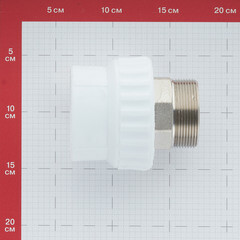 Муфта полипропиленовая Valfex под ключ 63 мм х 2 НР(ш) (10135063П) - фото 2